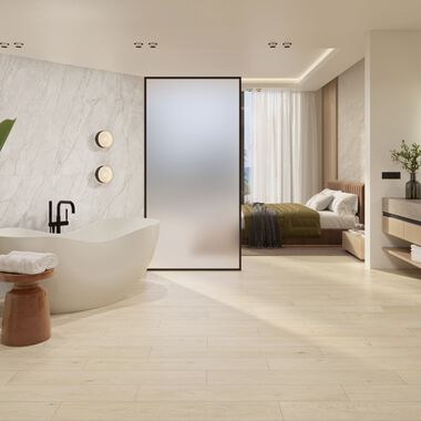 Baño Roverello Beige