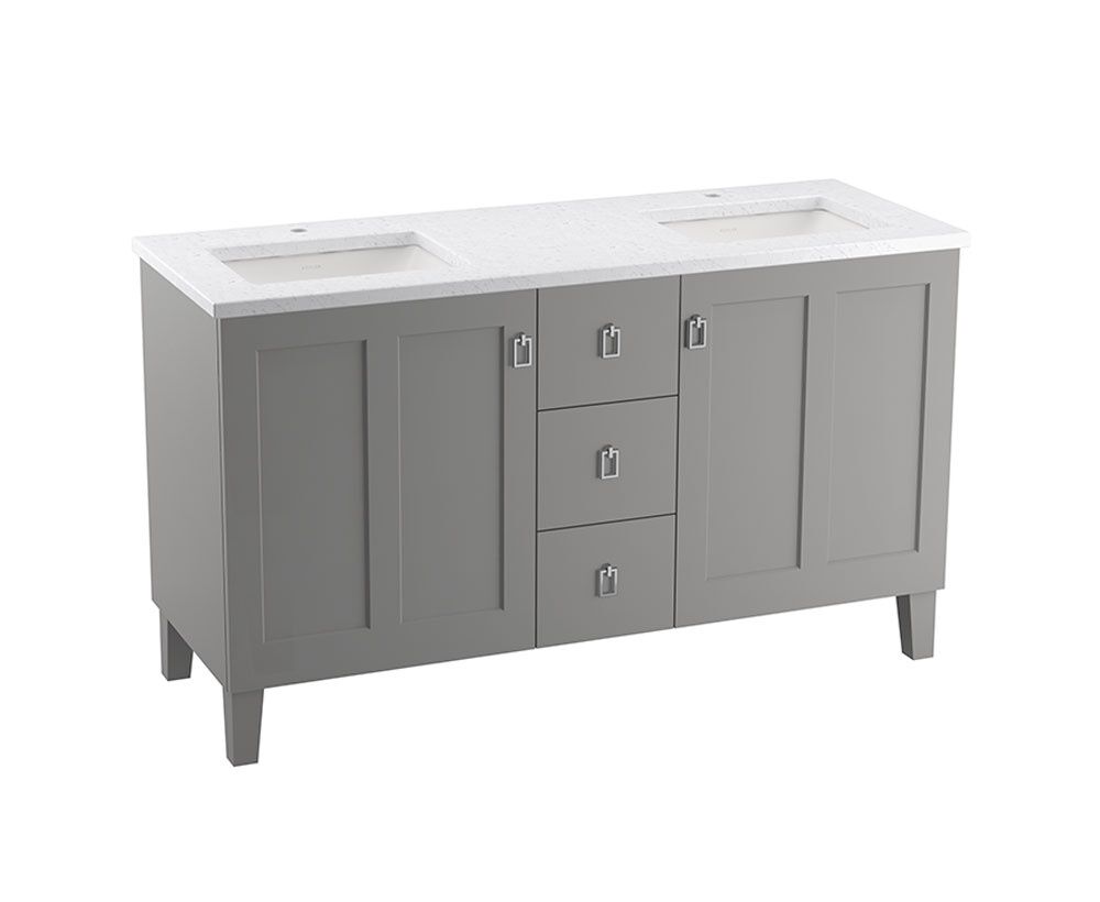 Vanity Poplin para ba&ntilde;o mohair gris,,hi-res image number null