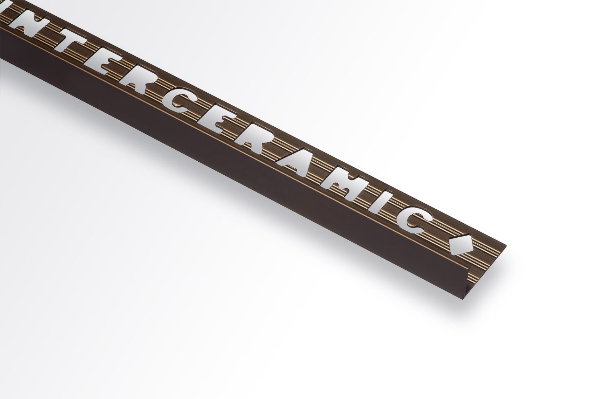 Perfil de aluminio lineal bronce antiguo 12mm,,hi-res image number null