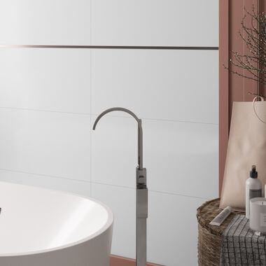 Ba&ntilde;o 3D Wall Blanco