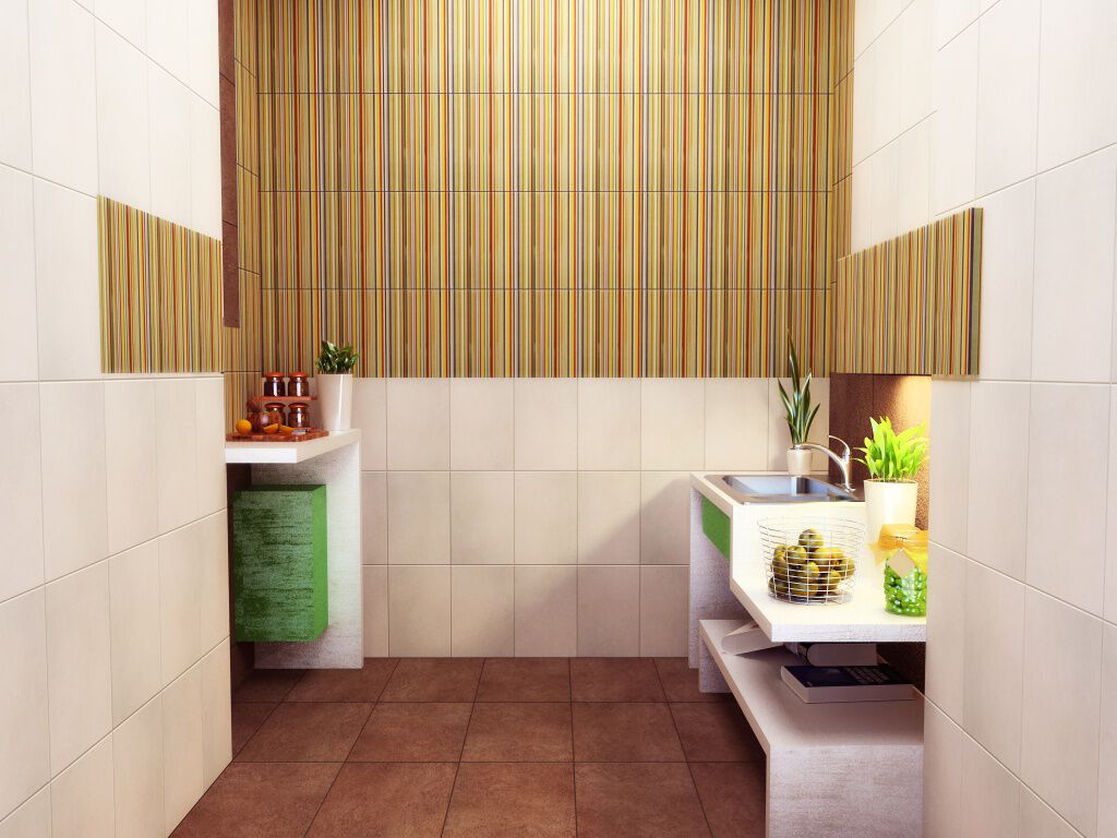 Cocina Aquarelle Blanco, Caf&eacute; y Verde,,hi-res