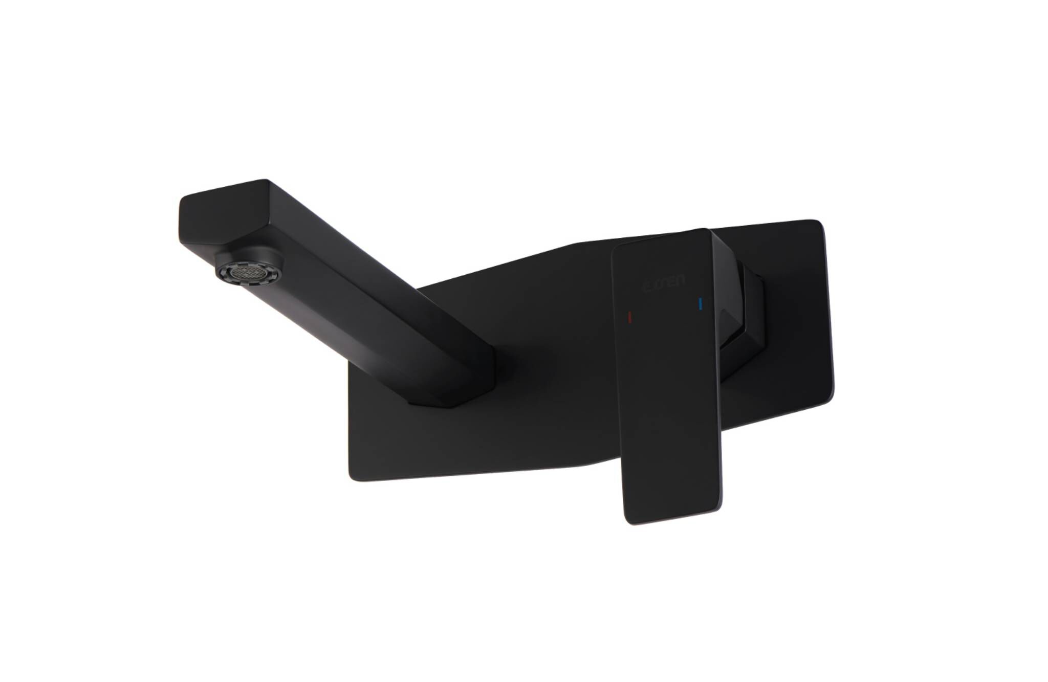 Llave de muro para lavabo l&iacute;nea Dessau en negro mate,,hi-res image number null