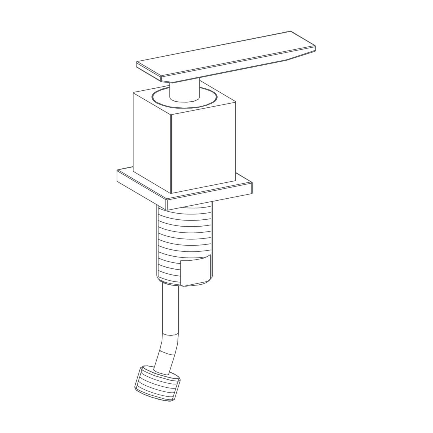 Maneral berlin fria con valvula cartucho y kit para llave duomando unico,,hi-res image number null