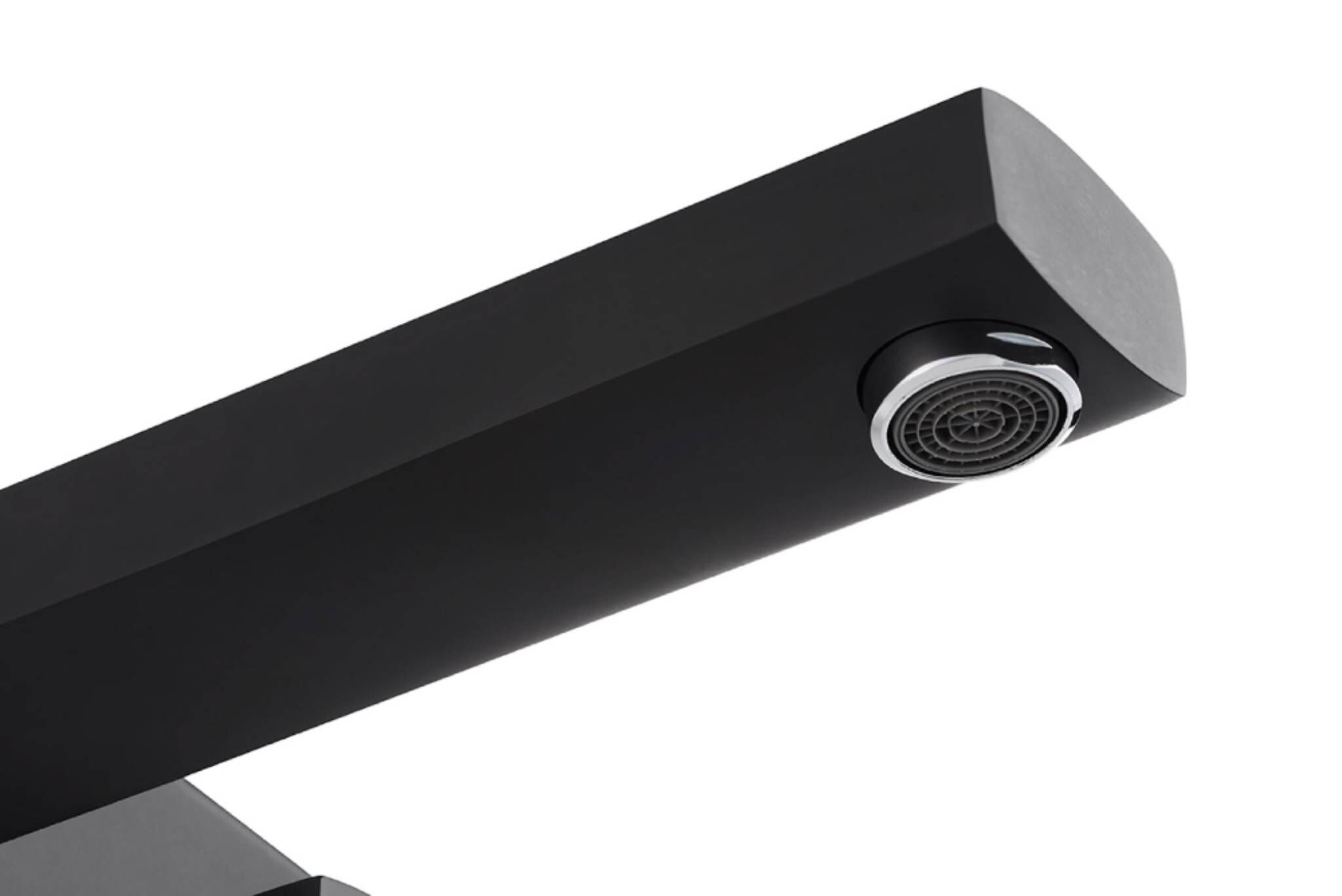 Llave de muro para lavabo l&iacute;nea Versalles en negro mate,,hi-res image number null