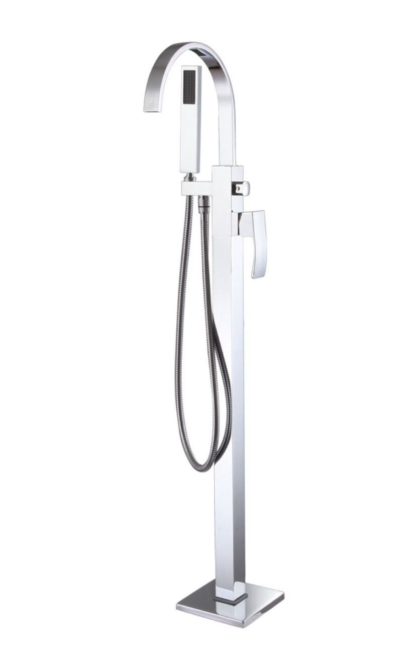 Llave de piso para tina l&iacute;nea Bonn en cromo pulido,,hi-res image number null