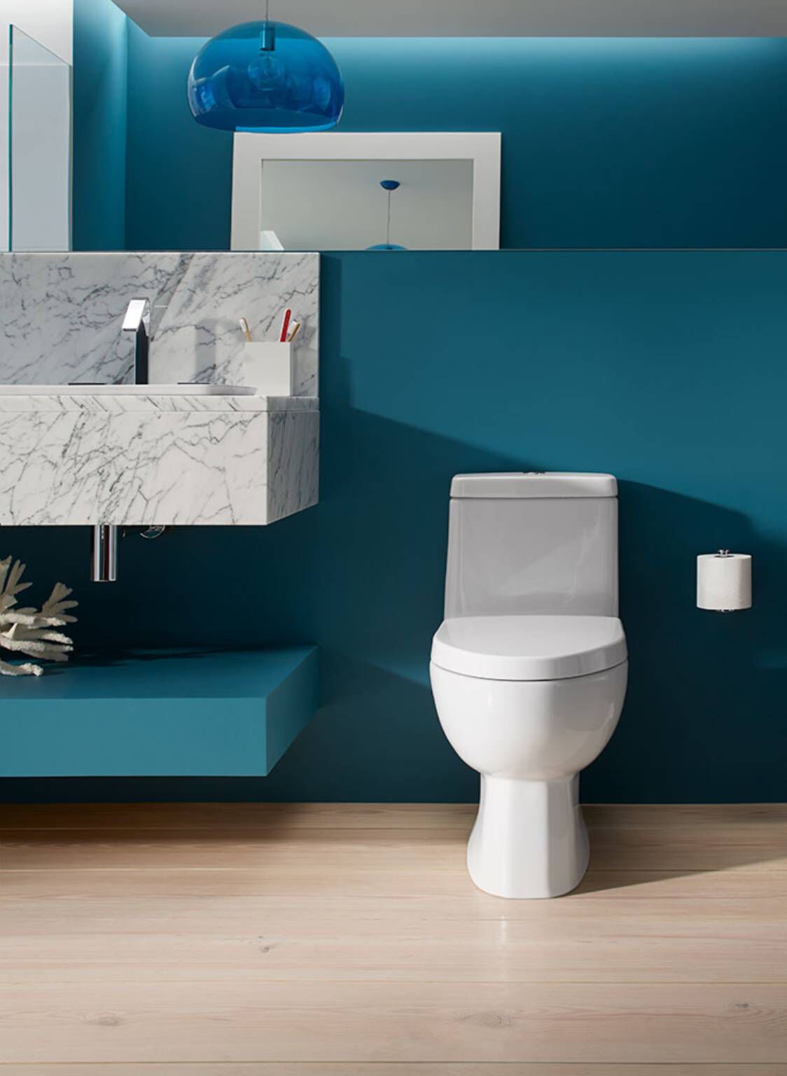 Sanitario una pieza doble descarga l&iacute;nea Reach,,hi-res image number null