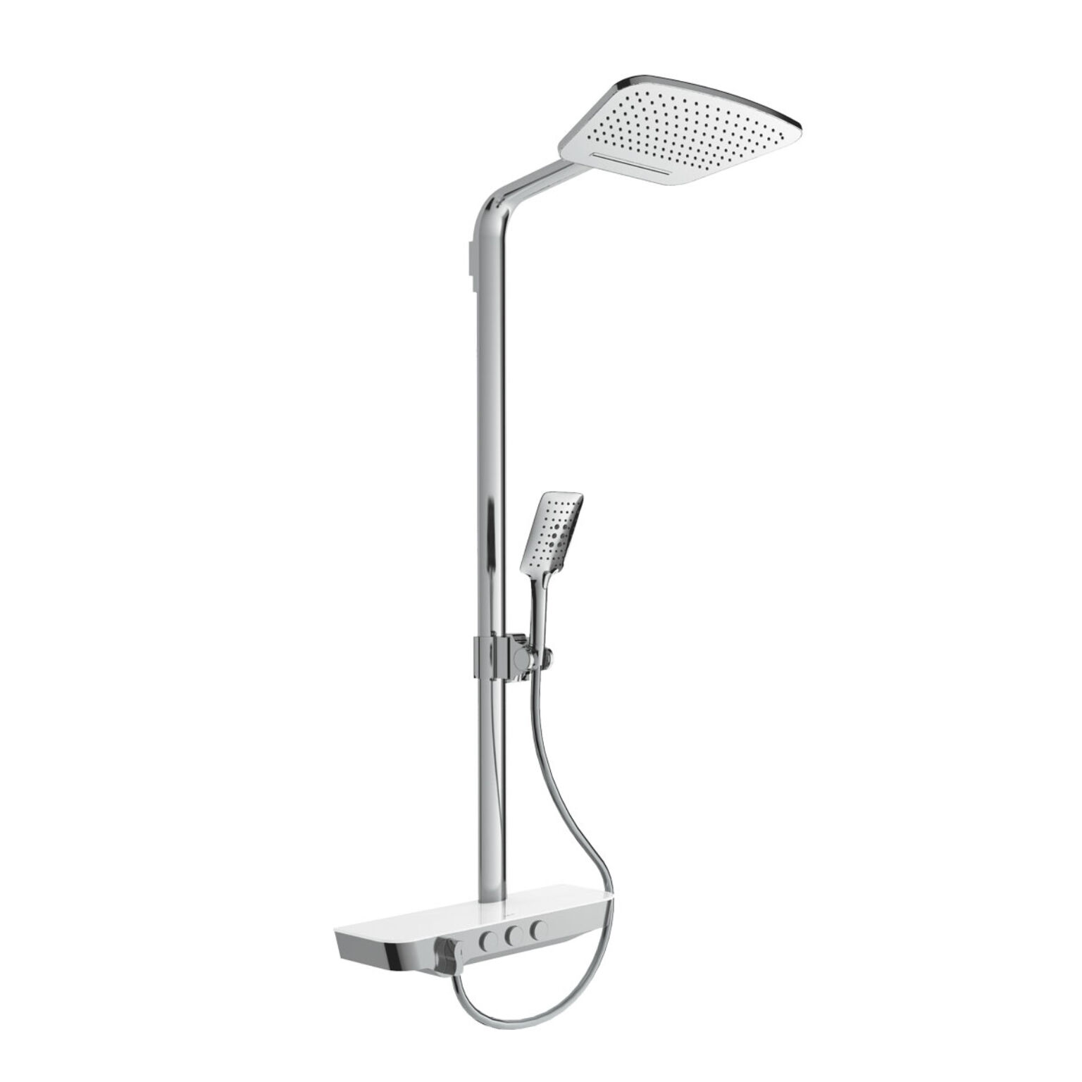 Regadera de muro para ba&ntilde;o l&iacute;nea Copenhague en cromo pulido,,hi-res image number null