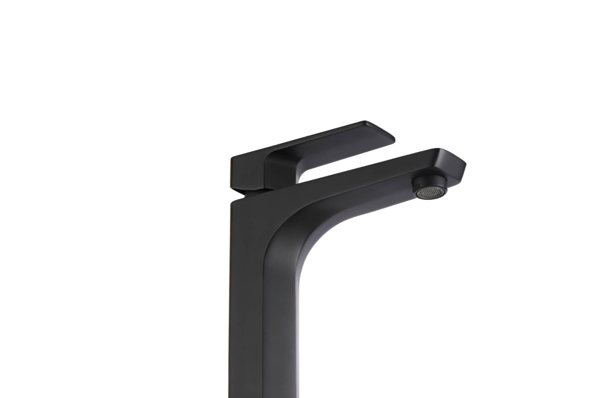 Llave monomando baja para lavabo l&iacute;nea Dessau en negro mate,,hi-res image number null