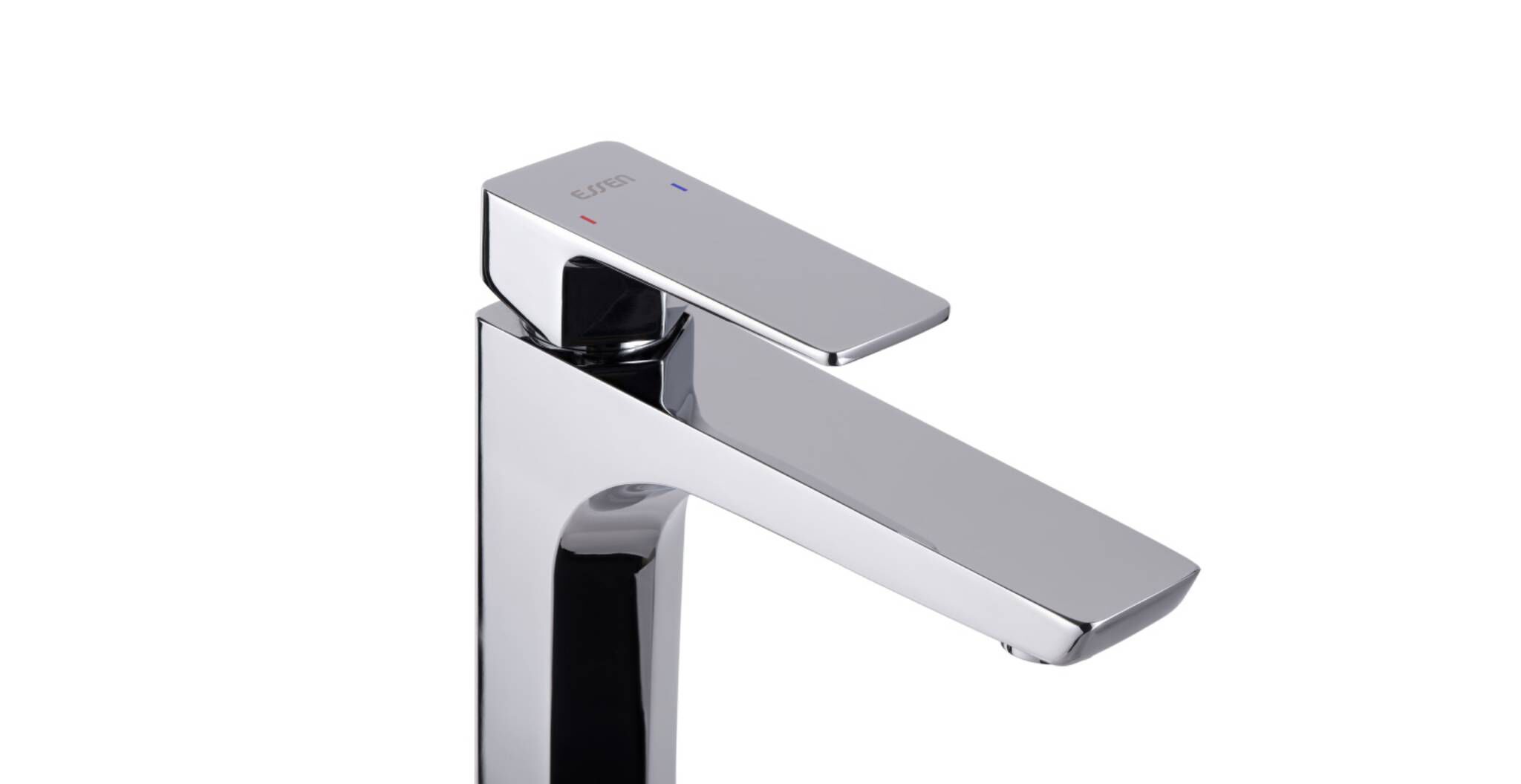 Llave monomando baja para lavabo l&iacute;nea Dessau en cromo pulido,,hi-res image number null