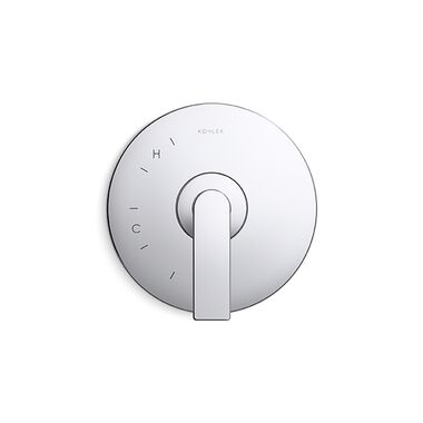 Maneral chico monomando para regadera l&iacute;nea Composed en cromo pulido