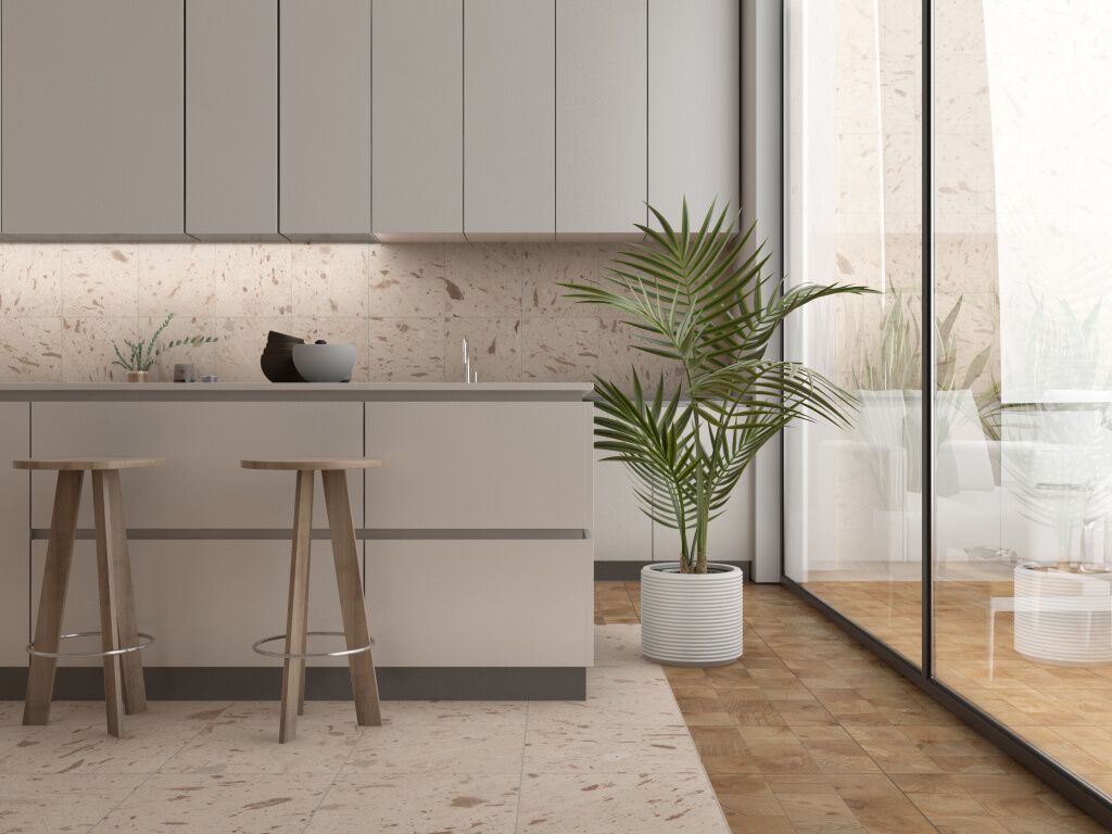 Cocina Santa Monica Beige con Caf&eacute;,,hi-res
