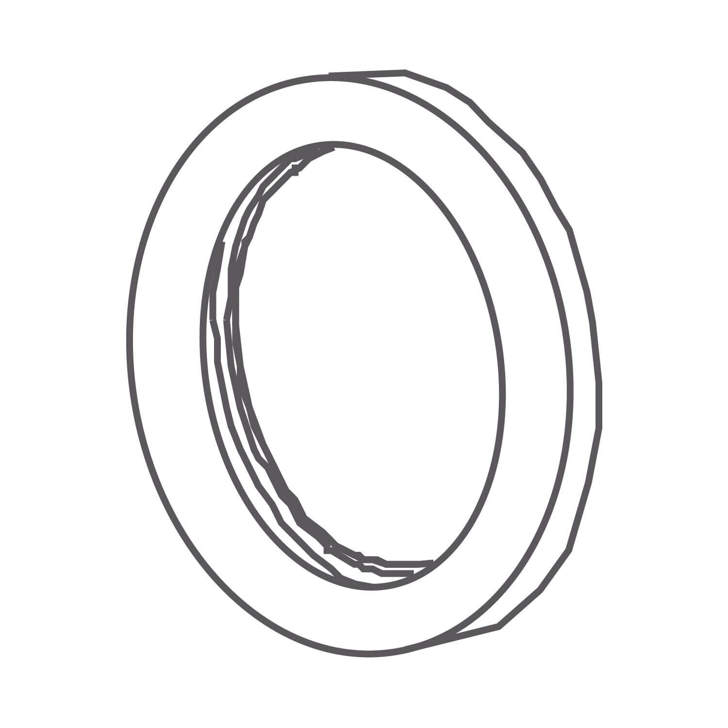 Chapeton para maneral de control de temperatura para torre de regadera lyon pro y niza pro unico,,hi-res image number null