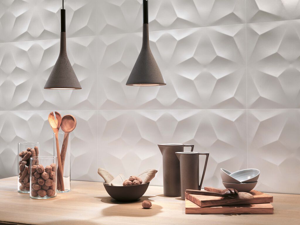 Cocina 3D Wall Blanco,,hi-res