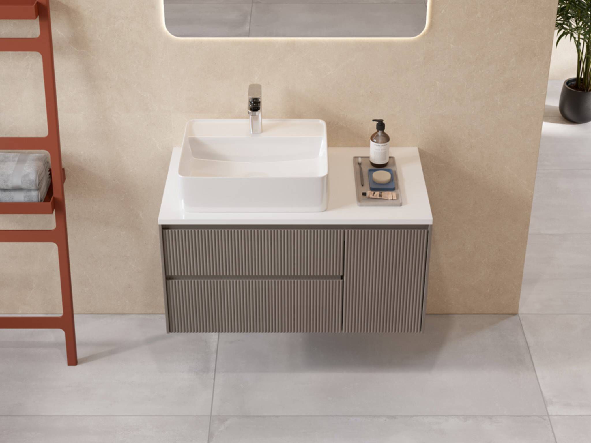 Lavabo de sobrecubierta l&iacute;nea Constanza&reg;,,hi-res image number null