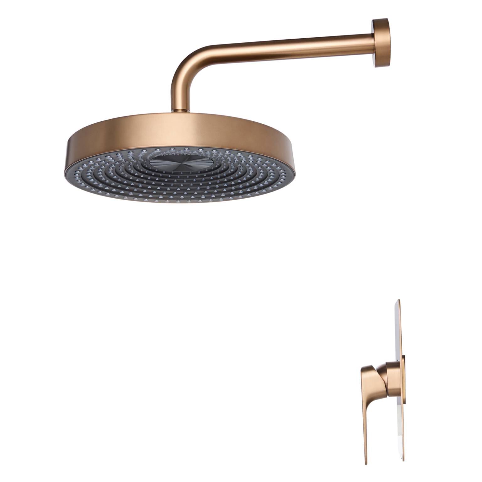 Conjunto Duna De Regadera Monomando Bronce Cepillado,,hi-res image number null