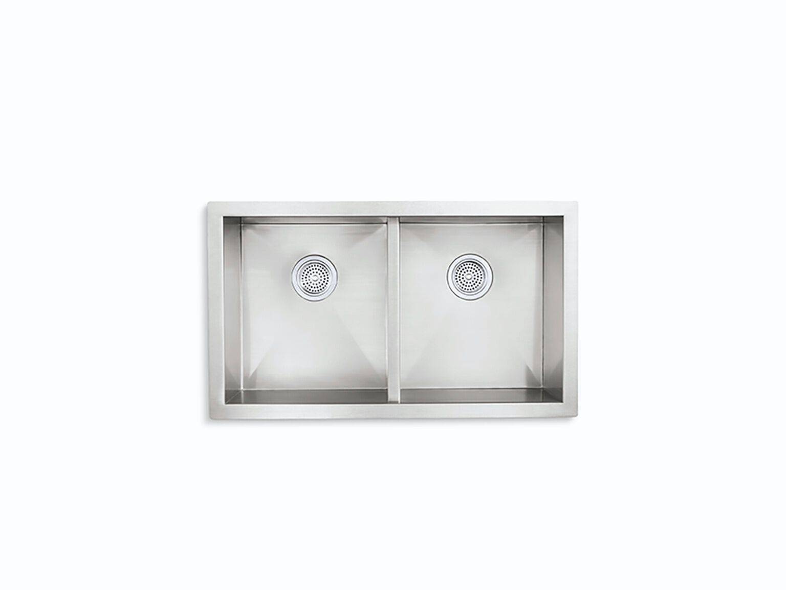 Tarja de una tina l&iacute;nea Vault en acero inoxidable,,hi-res image number null