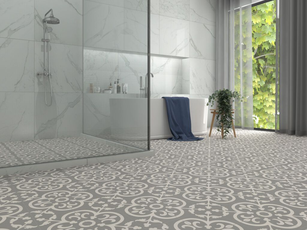 Ba&ntilde;o Epoca Blanco con Multicolor,,hi-res