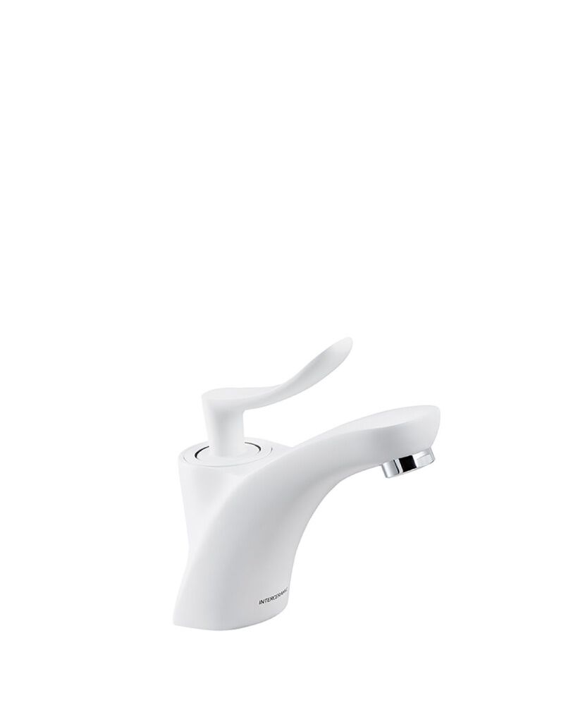 Llave monomando baja para lavabo l&iacute;nea Dubl&iacute;n&reg; en blanco mate,,hi-res image number null