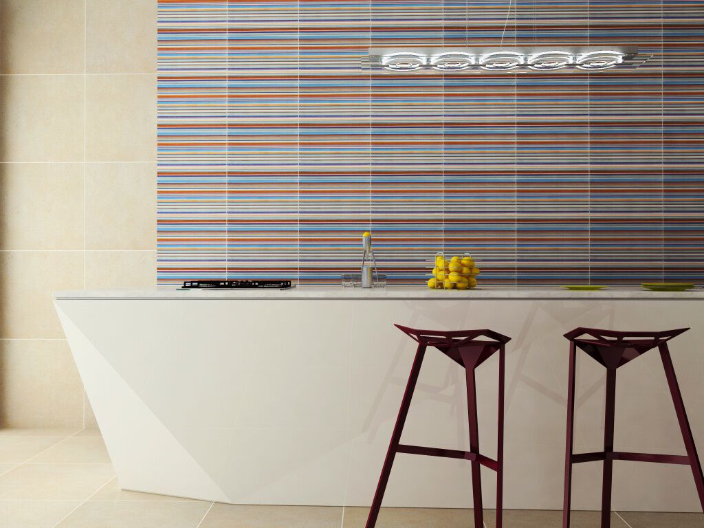 Cocina Aquarelle Azul, Gris y Multicolor,,hi-res