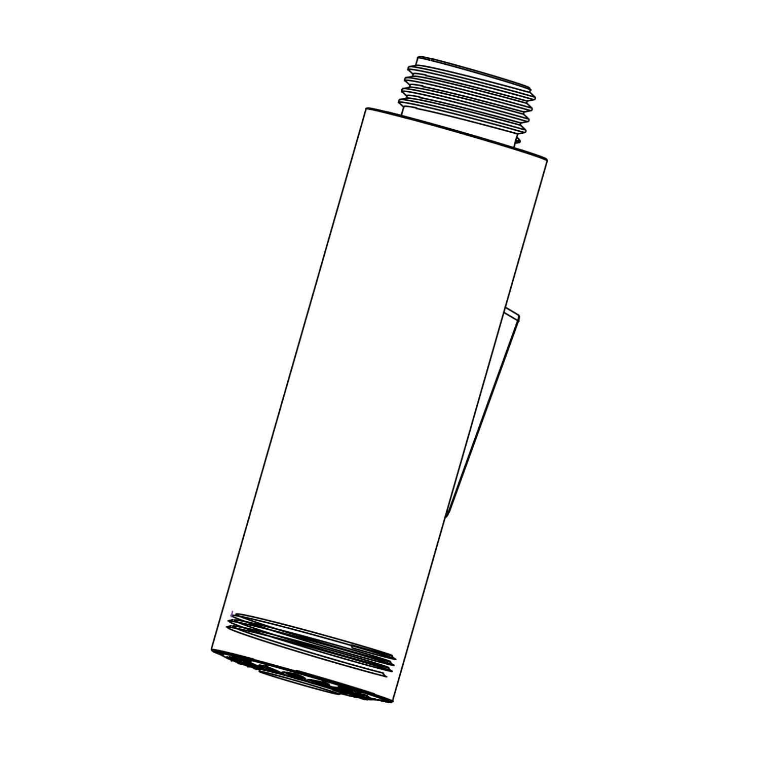 Cabezal essen round para llave retractil dorado satinado,,hi-res