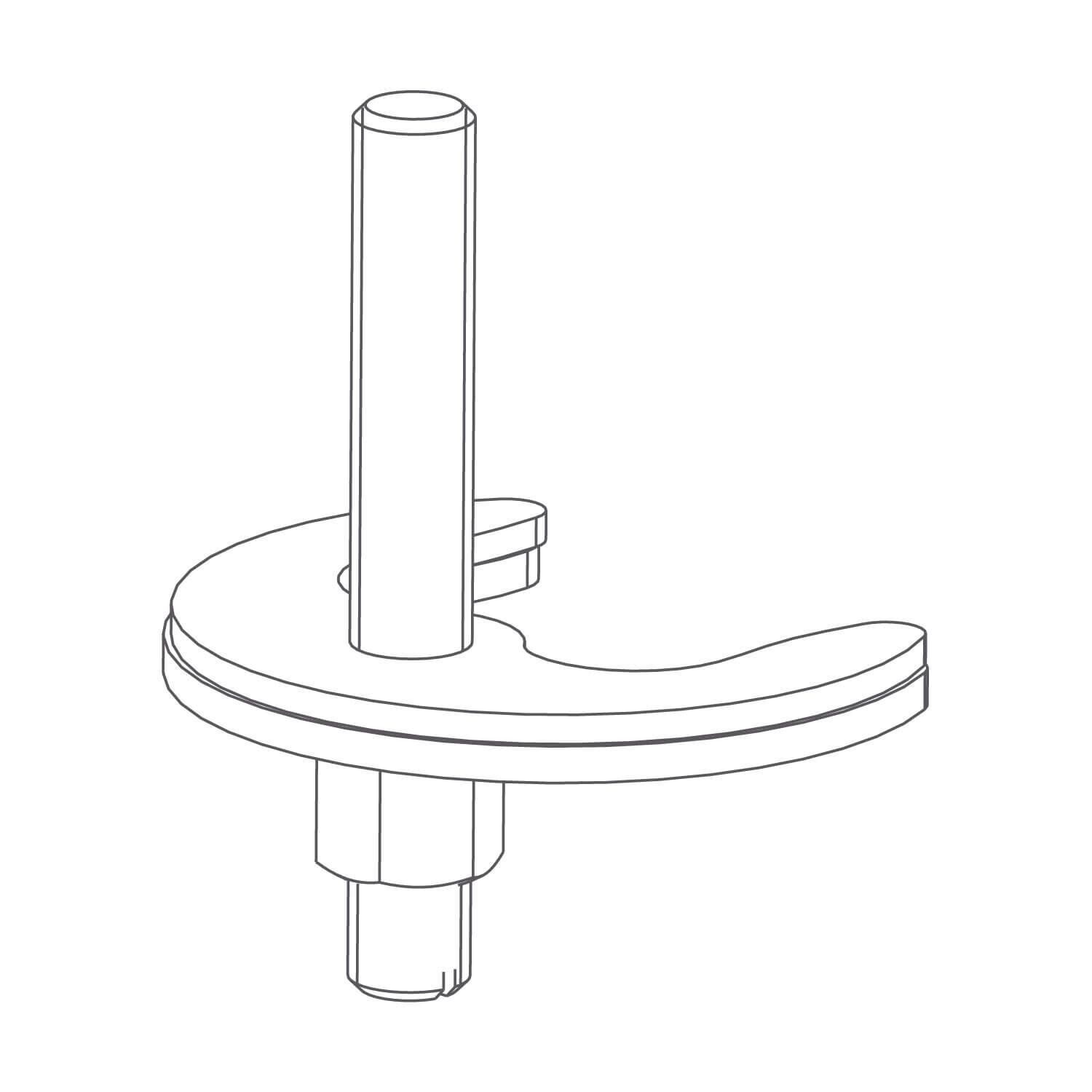 Kit alisos herrajes de instalacion para llave unico,,hi-res image number null