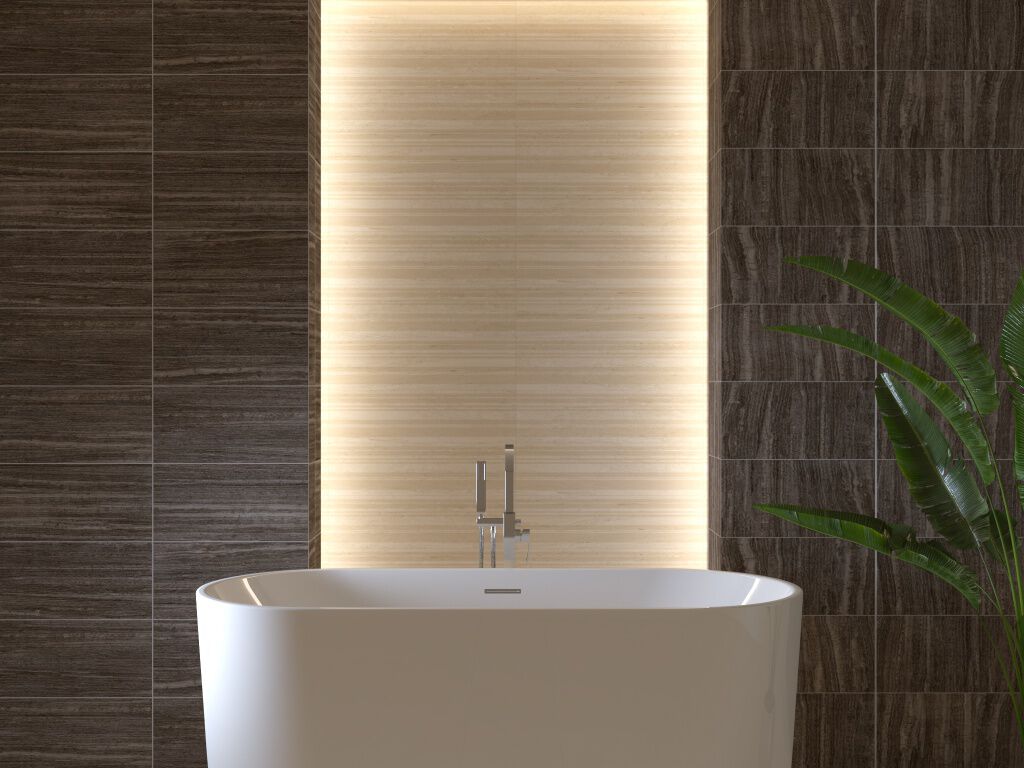 Ba&ntilde;o Thassos Travertine Beige con Gris,,hi-res