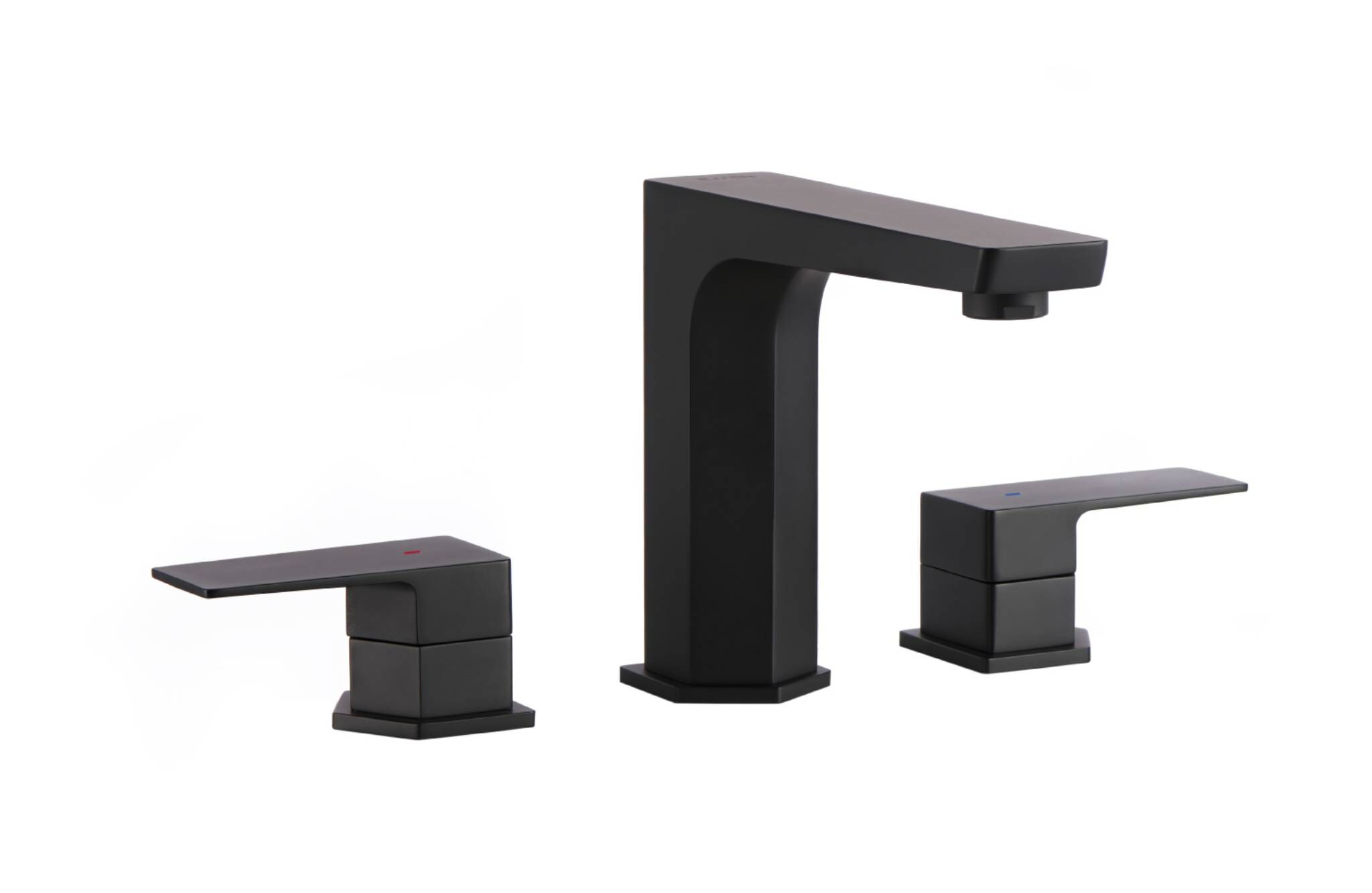 Llave Duomando Para Lavabo L&iacute;nea Dessau En Negro Mate,,hi-res image number null