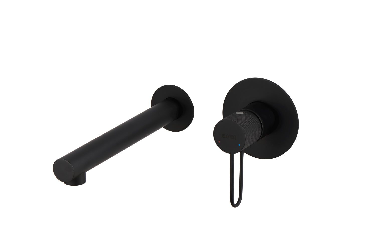 Llave de muro para lavabo l&iacute;nea Meyer en negro mate,,hi-res image number null