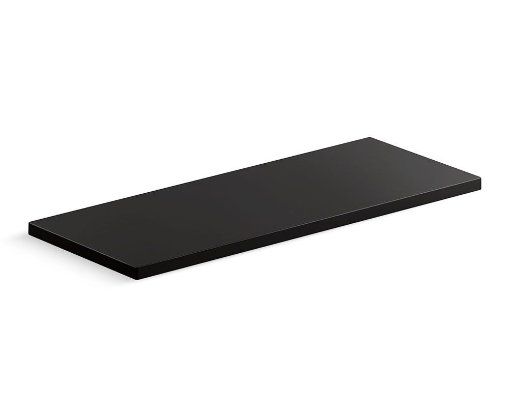 Bandeja decorativa de 12" l&iacute;nea Draft en negro,,hi-res image number null