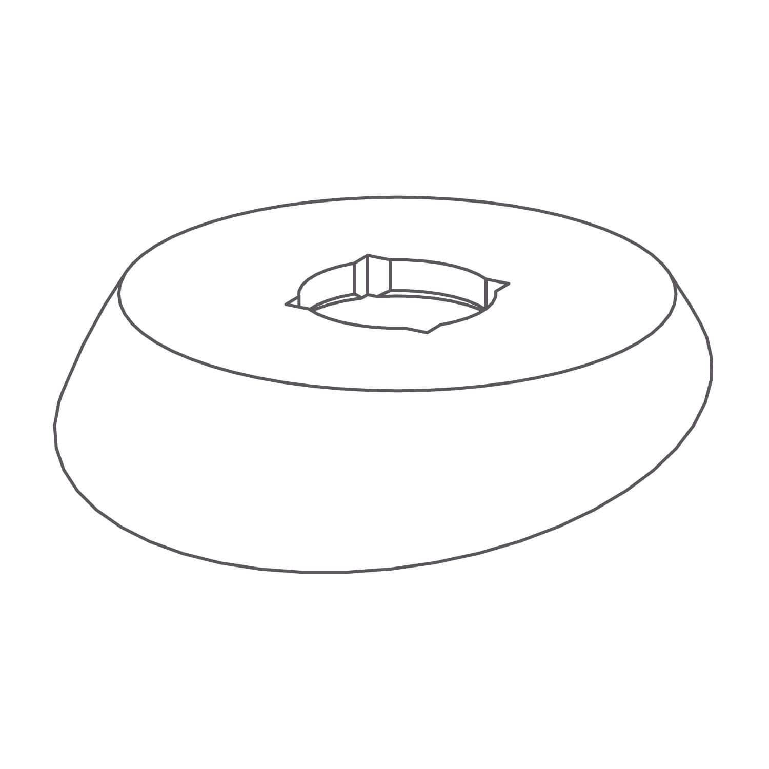 Siena de maneral de laton solido para llave monomando siena negro mate,,hi-res image number null