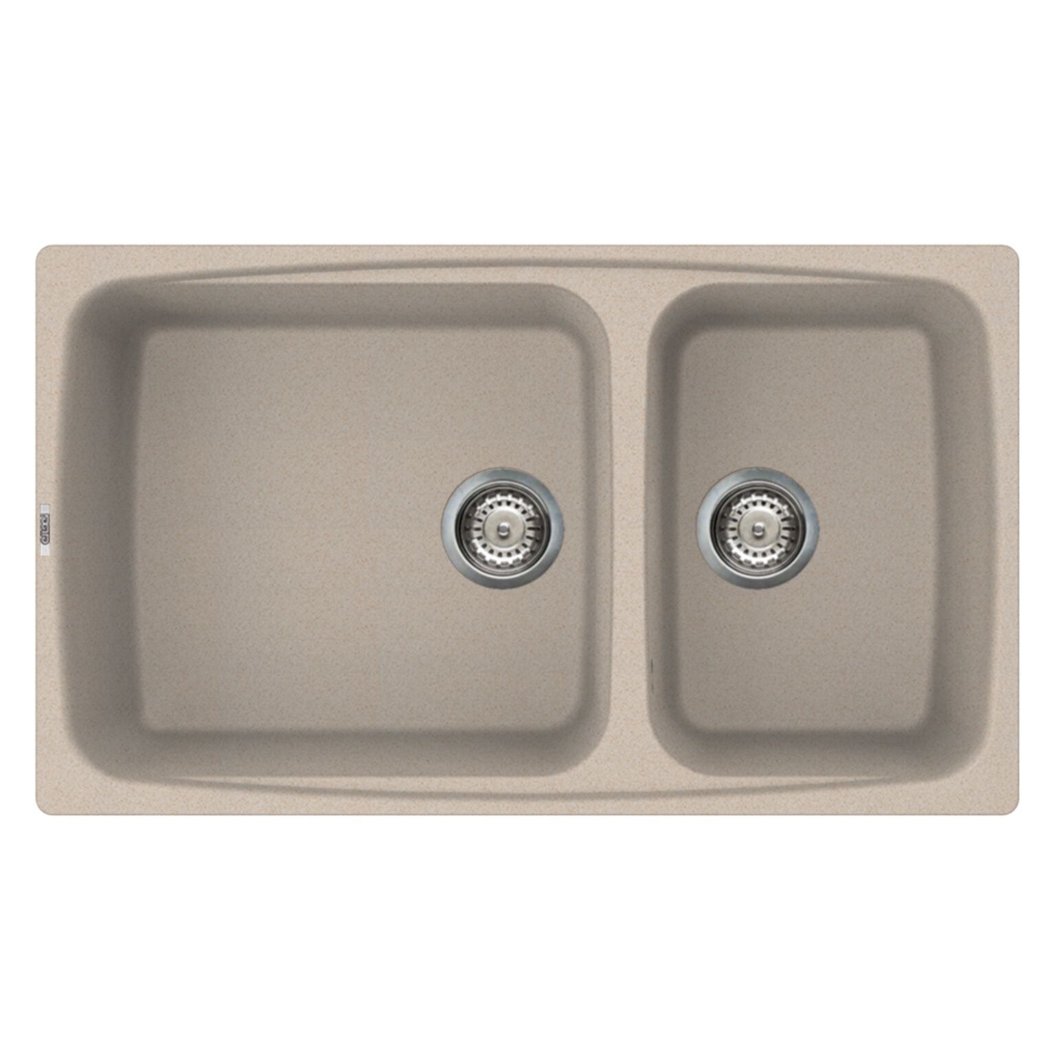 Tarja de dos tinas sobrecubierta l&iacute;nea Fox 450 en arena,,hi-res image number null