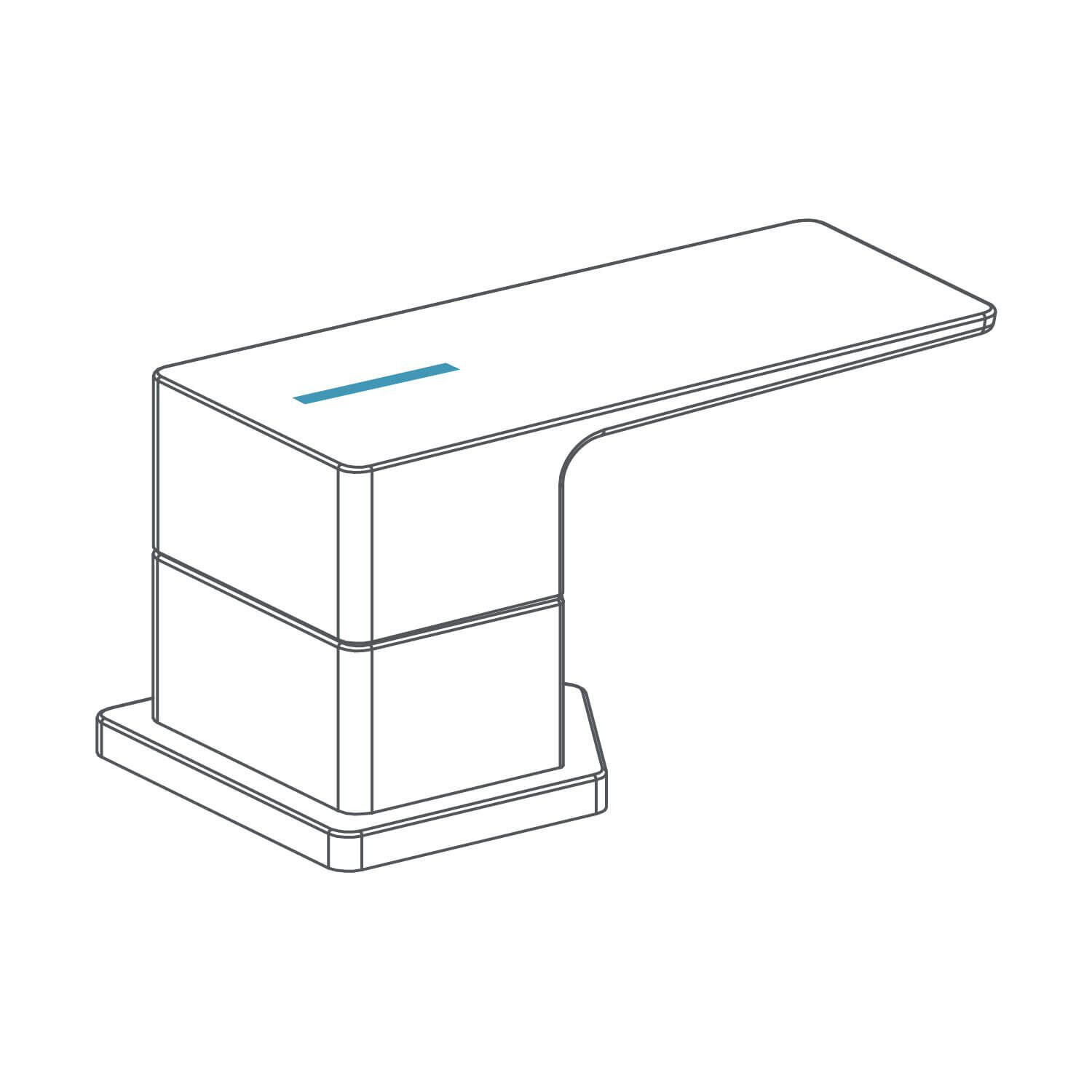 Maneral dessau fria para llave duomando titanio mate,,hi-res image number null