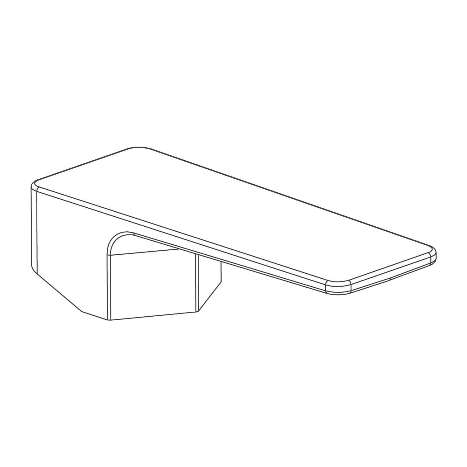 Maneral dessau para llave monomando alta y baja cromo pulido,,hi-res image number null