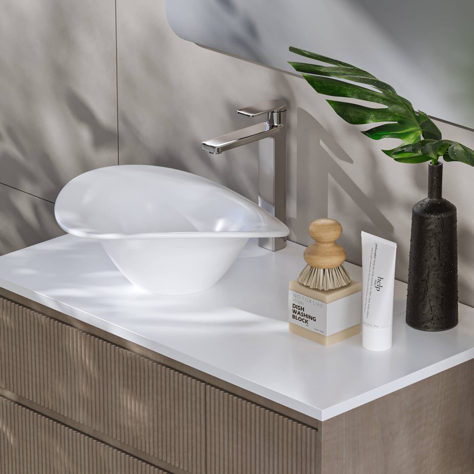 Lavabo Meissen sobrecubierta blanco,,hi-res image number null