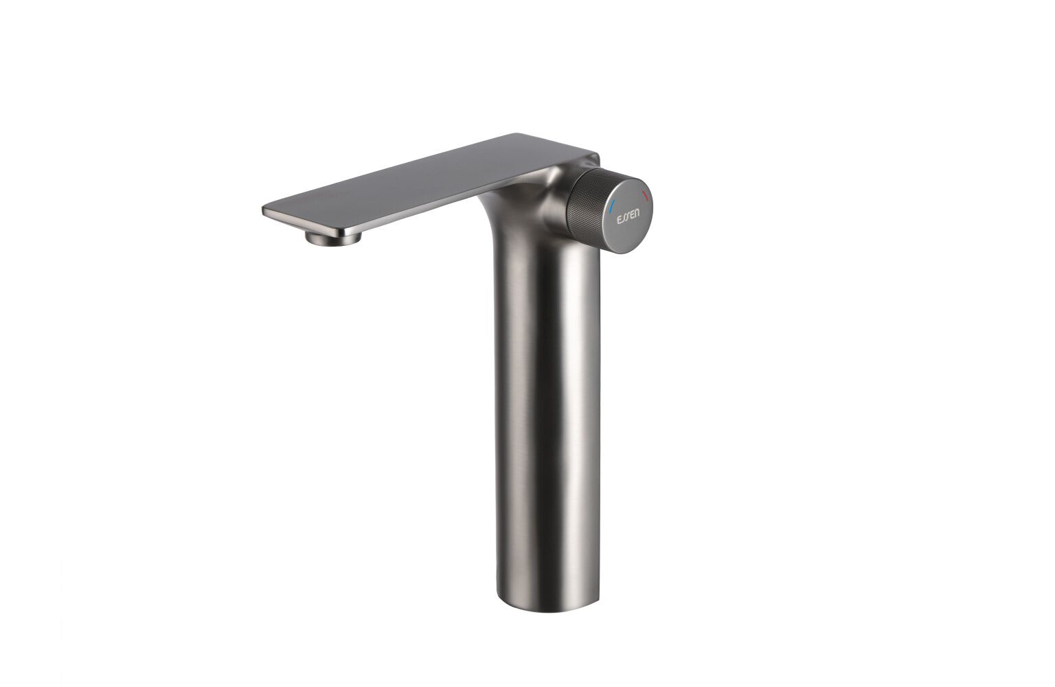 Llave monomando alta para lavabo l&iacute;nea Weismar en titanio mate,,hi-res image number null