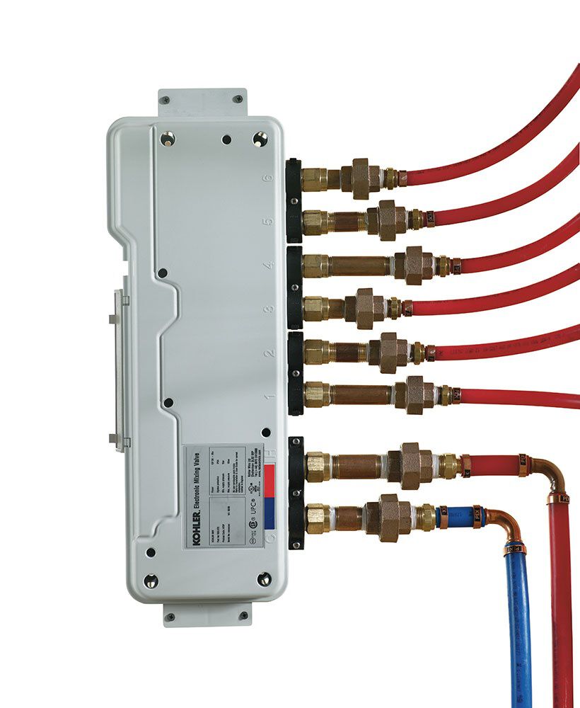 V&aacute;lvula termost&aacute;tica de 6 puertos l&iacute;nea DTV,,hi-res image number null