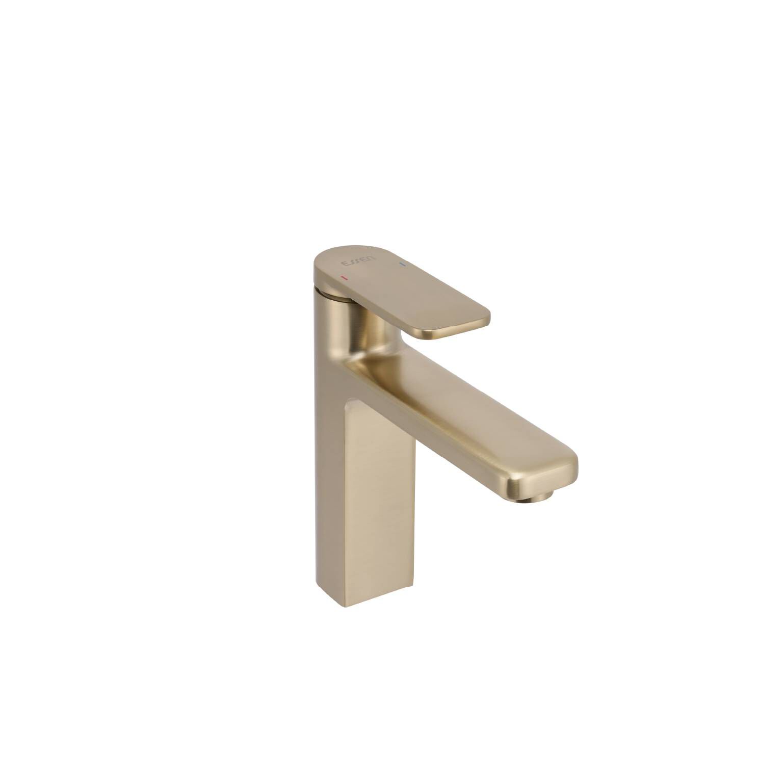 Llave monomando baja para lavabo l&iacute;nea Meissen en dorado satinado,,hi-res image number null