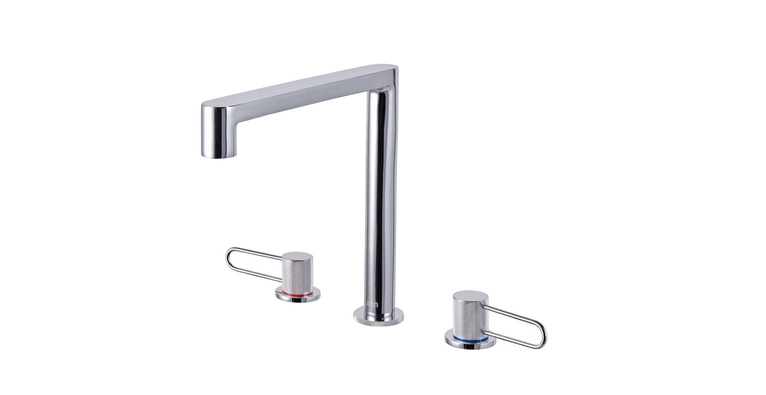 Llave duomando para lavabo l&iacute;nea Meyer en cromo pulido,,hi-res image number null