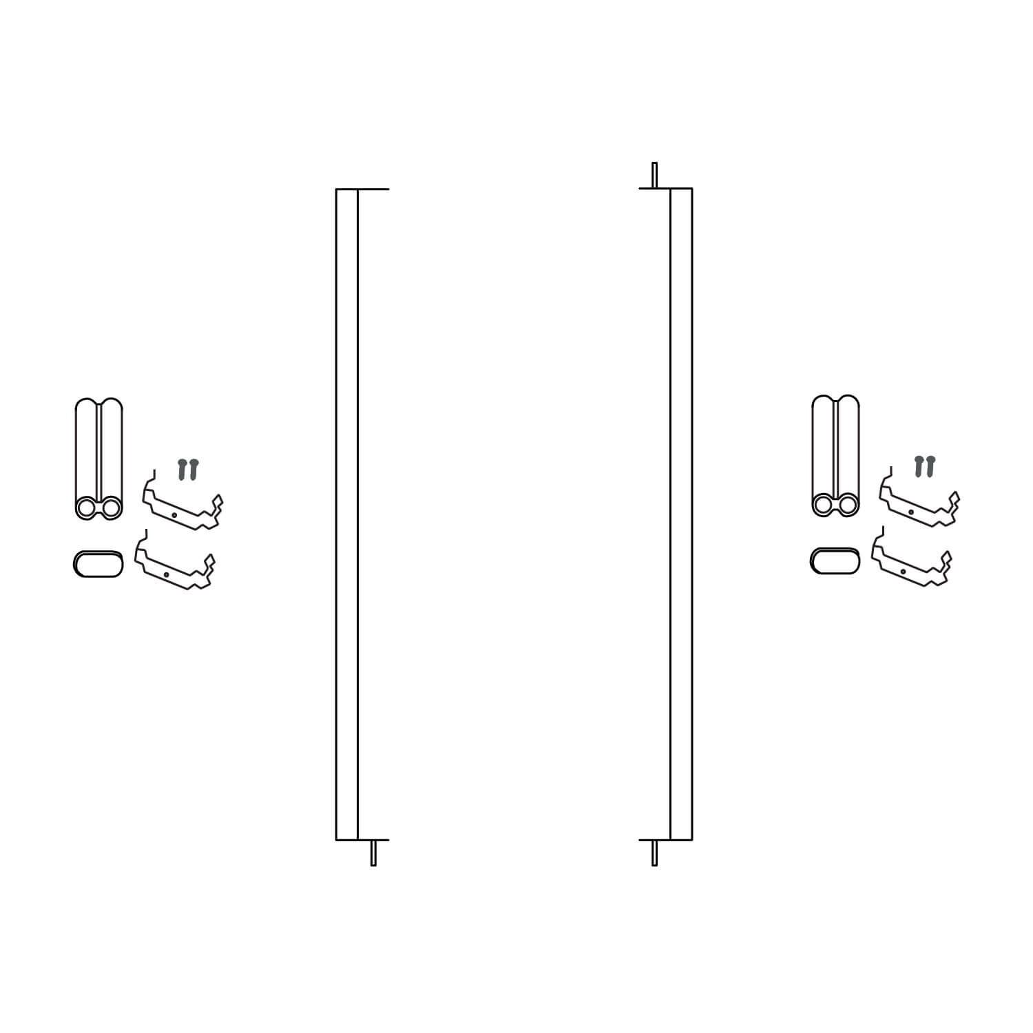 Lampara roma de luz led para espejo unico,,hi-res image number null