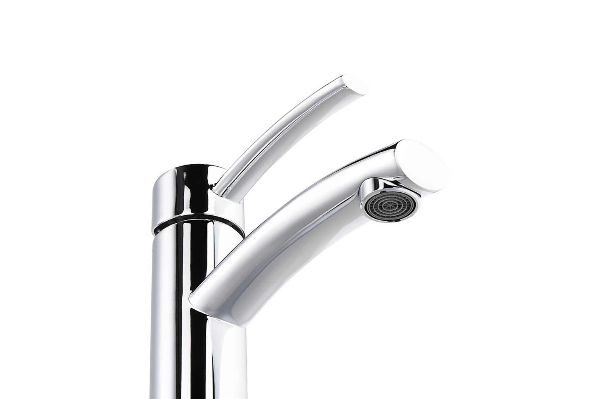 Llave monomando alta para lavabo l&iacute;nea Ribbon&reg; en cromo pulido,,hi-res image number null