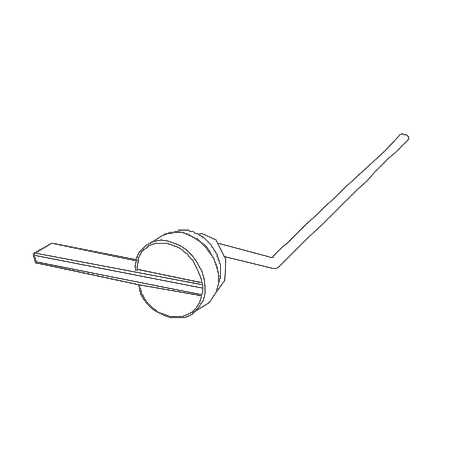 Palanca ankara de descarga para sanitario ankara y varsovia unico,,hi-res image number null