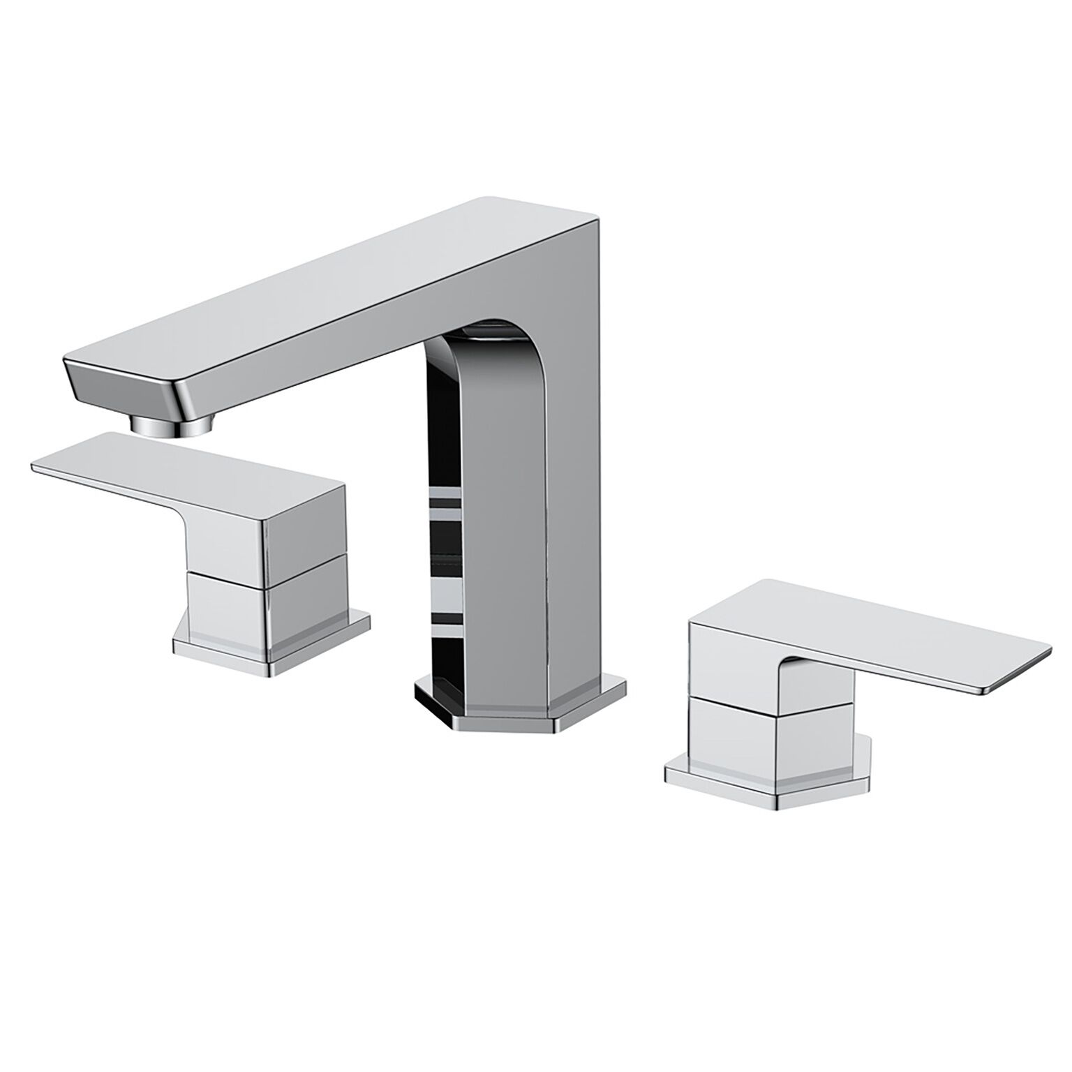 Llave duomando para lavabo l&iacute;nea Dessau en cromo pulido,,hi-res image number null