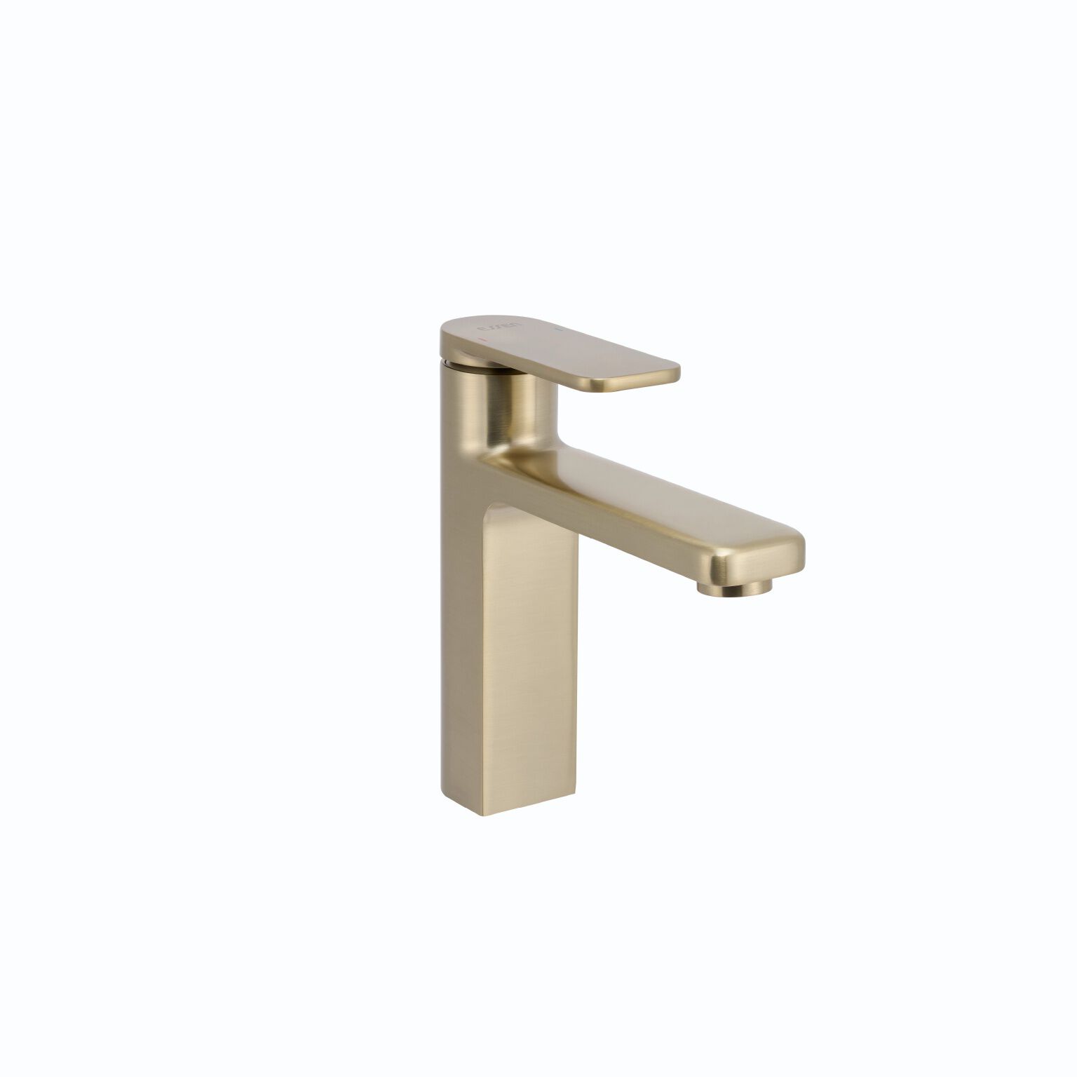 Llave monomando baja para lavabo l&iacute;nea Meissen en dorado satinado,,hi-res image number null