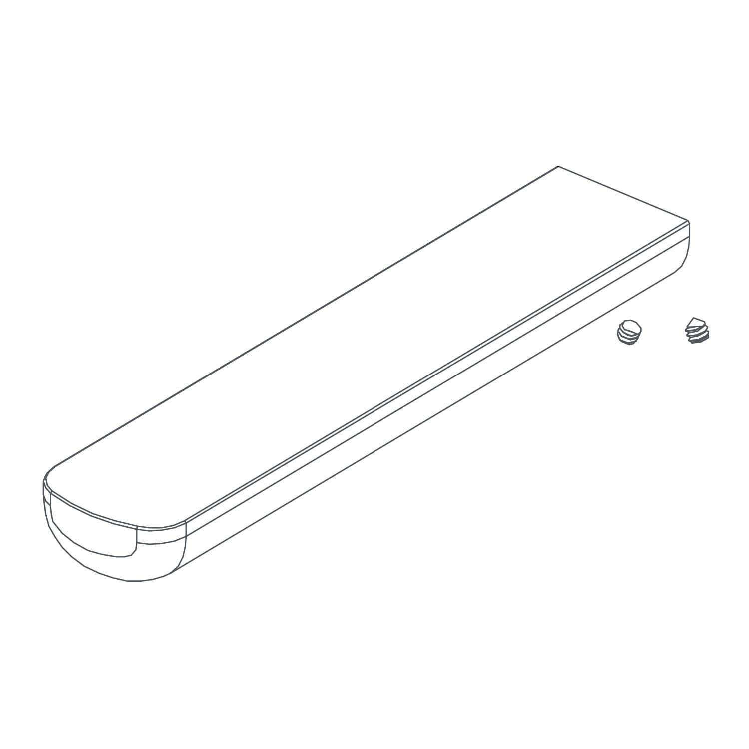 Salida de agua dublin para llave de muro cromo blanco,,hi-res image number null